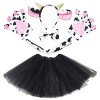 Déguisement Animaux Enfant 3-8 Ans, Deguisement Fille Animal, Costume Carnaval, Deguisement Halloween, Jupe En Tulle Tutu Rob