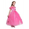 Lito Angels Deguisement Robe Belle et la Bête Costume Princesse Belle avec Accessoires Enfant Fille Taille 2 ans, Jaune
