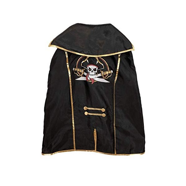 Liontouch - Cape Pirate - Capitaine Cross | Jouet de Cape pour Jeu dImitation pour Enfants et Tout-Petits avec Motif de Crân