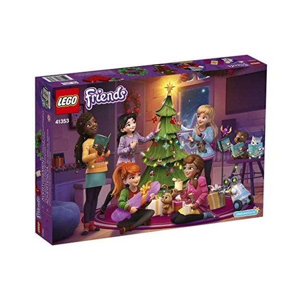 Lego friends - le calendrier de lavent friends - 41353 - jeu de construction