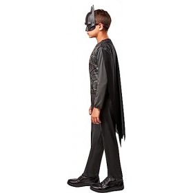 RUBIES - DC Officiel - THE BATMAN - Déguisement pour Enfants - Taille 5-6 ans - Costume avec Combinaison à Manches Longues, C