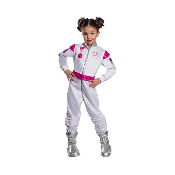 RUBIES - Barbie Officiel - Deguisement Fée pour enfants Barbie Dreamtopia - Taille 7-8 ans- Déguisement de fée , Robe de prin