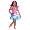 RUBIES - Barbie Officiel - Deguisement Fée pour enfants Barbie Dreamtopia - Taille 7-8 ans- Déguisement de fée , Robe de prin