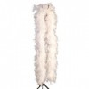 Fearafts Boa en plumes duveteuses pour loisirs créatifs, Noël, accessoires de déguisement pour fille, environ 2 mètres de lon