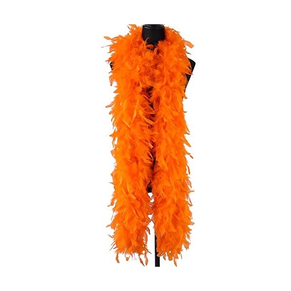 FEARAFTS Boa à plumes pour travaux manuels, plumes de dinde moelleuses, accessoires de déguisement pour fille, Noël, carnaval