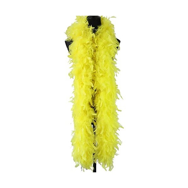 FEARAFTS Boa à plumes pour travaux manuels, plumes de dinde moelleuses, accessoires de déguisement pour fille, Noël, carnaval