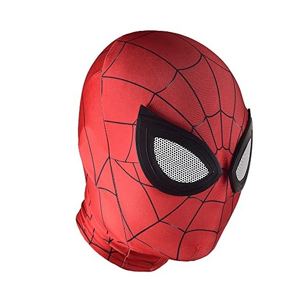 Masque Spider-Man 3D en lycra pour cosplay, déguisement de super-héros, accessoire de jeu de rôle, accessoire pour Halloween,