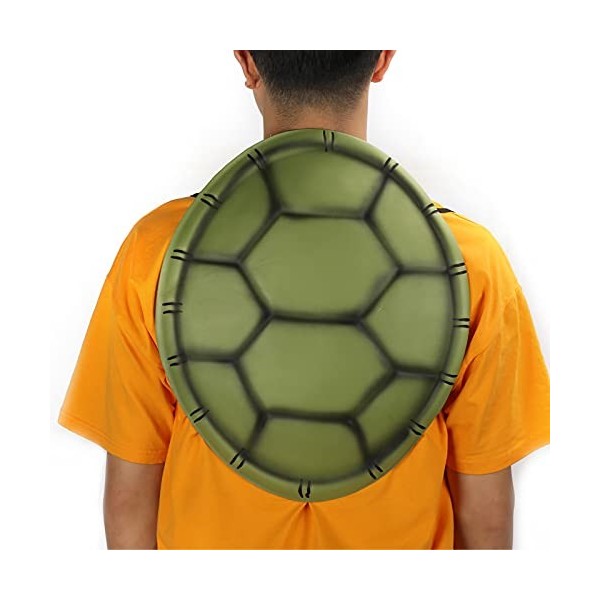 Zerodis Costume de Coquille de Tortue Drôle Accessoires de Fête Cosplay Légers Fournitures de Carnaval Dhalloween Déguisemen