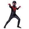 Kitimi Deguisement Spider Enfant, Matériau En Soie de Lait Costume Spider Enfant, Cosplay Halloween,Carnaval, Noël Body Costu