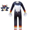 TBNRFrags Costume de costumade classique pour enfants Sonic le Hérisson – Déguisement de jeu pour enfants – Combinaison pour 