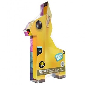 Fortnite Approvisionner en Lama série Bananius Maximus, Figurine articulée de 10 cm avec Accessoire de Dos, Armes et Autocoll