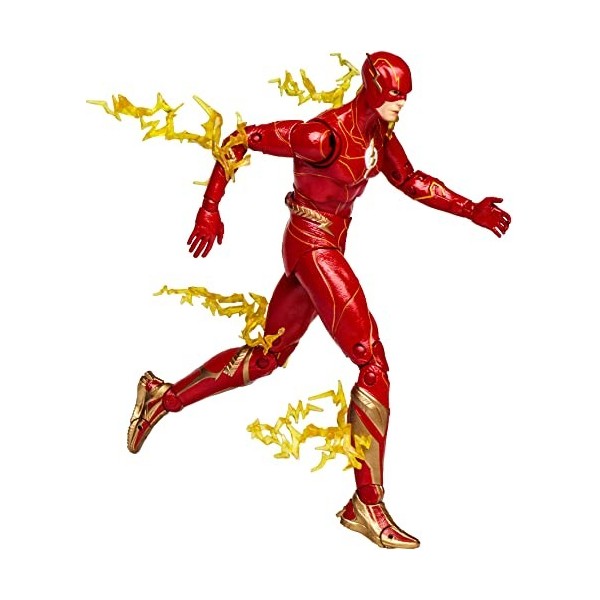 McFarlane Toys - DC - The Flash Movie - The Flash Hero Costume 18 cm - Figurine de Collection & Accessoires - Personnages d