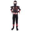 Sincere Party 7st Dragon Ninja costume hommes femmes enfants, ninja dress up cosplay costume avec accessoires 3-5 ans