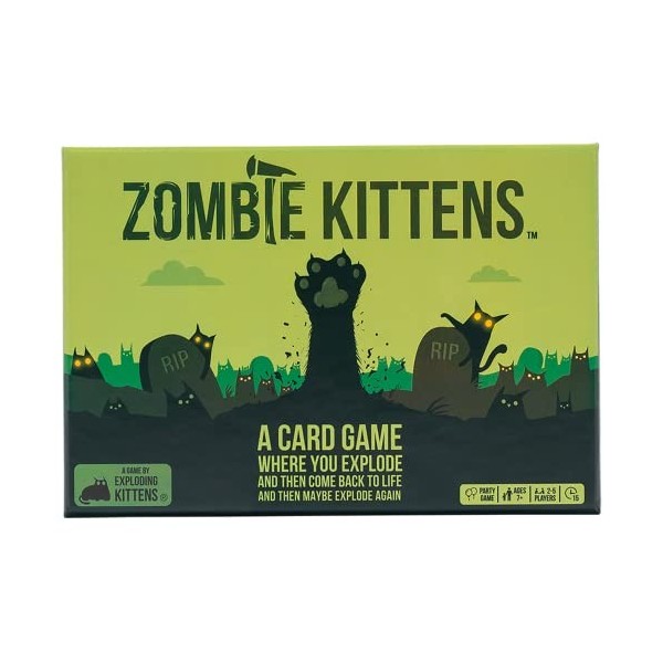 Exploding Kittens Zombie Kittens EKGZOMB6 