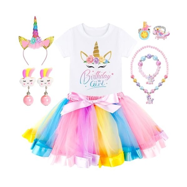 YYDSXK Peach Princesse Déguisement pour Enfant Filles Peach Cosplay Costume Set avec Couronne Collier Accessoire, Princesse T