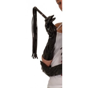 COOLMP Lot de 3 - Fouet Imitation Cuir - Taille Unique - Accessoires de fête, Costume, déguisement, Jeux, Jouets