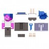Minecraft Coffret extension Creator Series avec Figurine de 8,2 cm et accessoires, à collectionner, Jouet Enfant, Dès 6 ans, 