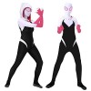 Ansamy Spiderman Costume pour enfant - Costume de super-héros - Combinaison de super-héros 3D - Combinaison pour Halloween, c