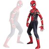 Kitimi Spider Costume Enfants 3D Anime Déguisement Spider Enfants, Costume Superhéros Complet avec Masque, Cosplay Costume De