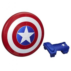 Marvel Avengers – Accessoire de déguisement Marvel Avengers – Bouclier et Gant Magnétiques de Captain America - Jouet Avenger