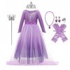 MYRISAM Robe de Sofia de Carnaval Déguisements Filles Princesse Costume de Raiponce Enfants Conte de Fée Halloween Cosplay No