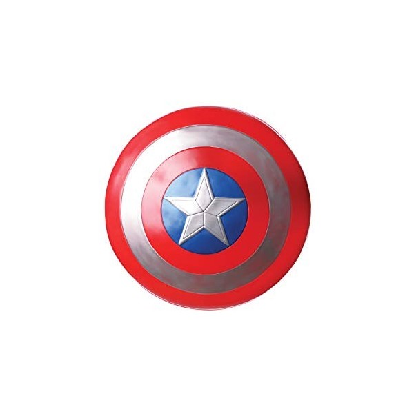 Rubies Marvel Endgame Bouclier de Captain America, accessoire de déguisement pour enfant 30,5 cm