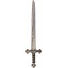 Lot de 2 épées de gladiateur pour adulte - 74,9 cm - Accessoire de déguisement parfait pour les jeux de films romains viking 