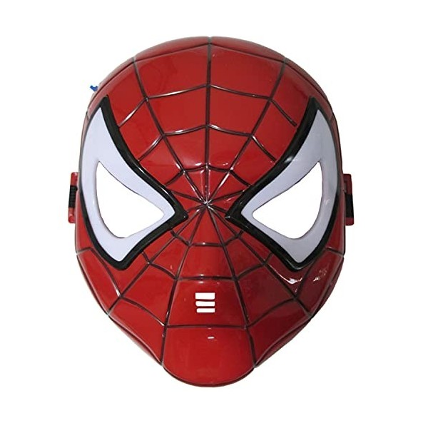 morningsilkwig Déguisement Spiderman Enfant Superhero Masque Accessoires Capes Masques Costumes de gant Systèmes de super-hér