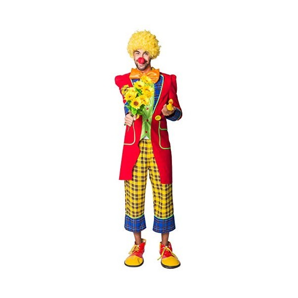 Boland 55509 - Chaussures de clown pour adultes, accessoires de déguisement pour carnaval et fête à thème, accessoires pour c