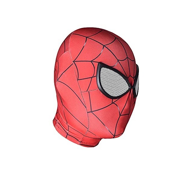 Spiderman Masques Adulte Enfants Cosplay Lycra Couvre-Chef Super-Héros Jeu de Rôle Accessoires Halloween Performance Tête Cou
