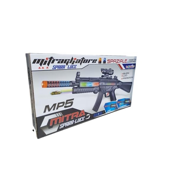 Jouet Fusil dassaut Commando Mitrailleuse avec Sons Jeu Militaire Sniper Gun Jeux pour Enfants Carnaval Déguisement Accessoi