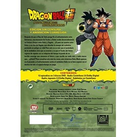 DRAGON BALL SUPER. BOX 4 - Importé dEspagne, langues sur les détails 