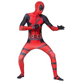 Deadpool Cosplay Costume Superhero Halloween Fancy Robe Spiderman Jumpsuit Body Jumpsuit Performance Performance Oneies Offre