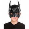 Funidelia | Masque de Batman pour garçon The Dark Knight, Super héros, DC Comics - Accesoires pour enfant, accessoire pour dé