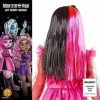 RUBIES - Accessoire pour Déguisement Enfant MONSTER HIGH Officiel - Perruque Rose et Noire - Draculaura - Taille Unique - Pou