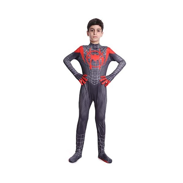 Enfant Spiderman Déguisement Carnaval dhalloween Cosplay Party,Fantaisie Costume Super Héros ,Cosplay Costume De Costume pou