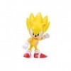 Sonic The Hedgehog - Figurine articulée 6 cm - Super Sonic