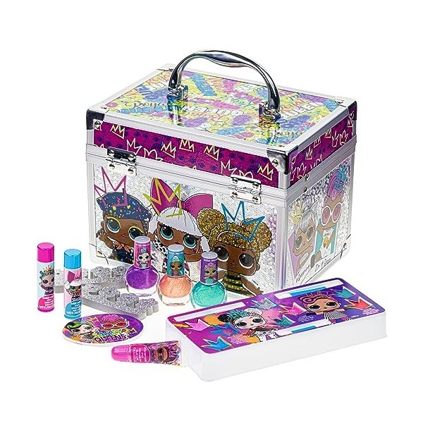 L.O.L Surprise! Townley Girl Kit de maquillage pour enfants pour filles, véritable ensemble de maquillage lavable, cadeau de 