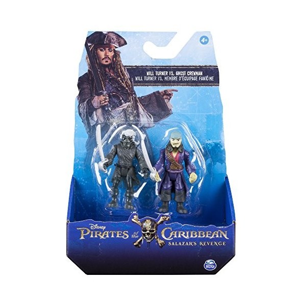 Bizak Pirates des Caraïbes Lot de 2 Figurines de Ghost Crew et Will Cursed 61923101