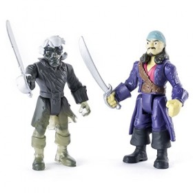Bizak Pirates des Caraïbes Lot de 2 Figurines de Ghost Crew et Will Cursed 61923101