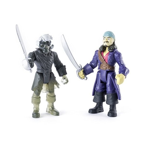 Bizak Pirates des Caraïbes Lot de 2 Figurines de Ghost Crew et Will Cursed 61923101