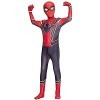 Waeihh Déguisement Spiderman 3D pour enfant, accessoire de fête, Halloween, carnaval, cosplay, super-héros en spandex Lycra 