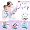 HERSITY Déguisement de Docteur avec Son et Lumière Kit Medecin Jouet Jeu Dimitation Mallette de Docteur Cadeau pour Enfant 3