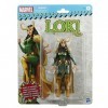 Marvel Hasbro Legends Series, Figurine Loki Agent dAsgard de 15 cm avec Pack rétro et 2 Accessoires