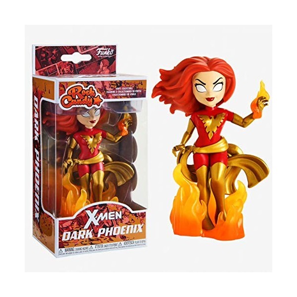 Funko- Rock Candy: Marvel: Dark Phoenix Figurine de Collection, 36959, Multicolore Standard