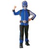 Rubies Costume officiel Power Rangers de la Bête Morphers – Bleu Ranger classique pour enfant, taille S, 3–4 ans