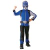 Rubies Costume officiel Power Rangers de la Bête Morphers – Bleu Ranger classique pour enfant, taille S, 3–4 ans