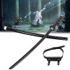 Katana Demon Slayer Cosplay Kamado Tanjiro Épée De Samouraï 76cm/104cm Épée DAnime Sabre Japonais En Bois Anime Epée Ninja P