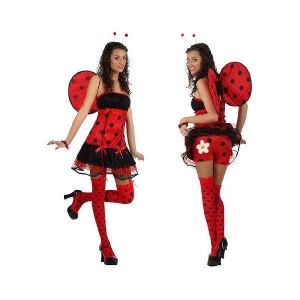 Atosa - 10415 - Costume - Déguisement Coccinelle Sexy - Taille 2