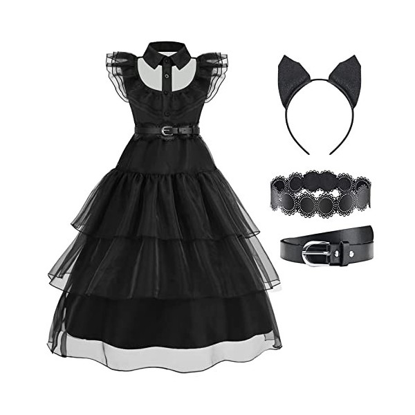 Disnnie Enfants personnalisé noir - filles costumes Halloween cosplay carnaval Party gothique costumes & accessoires